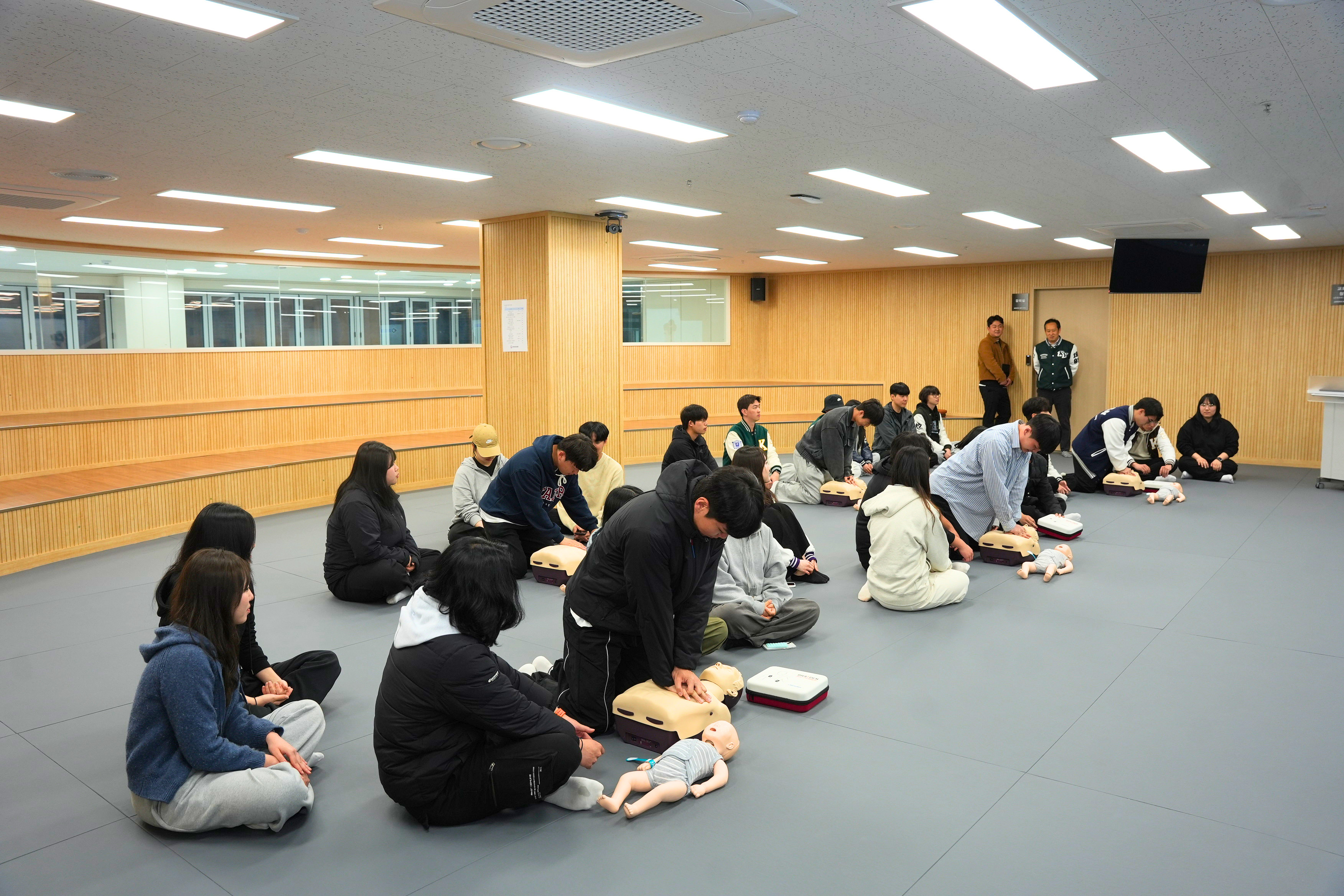 건양대, ‘국민안전의 날’ 맞아 학생자치기구 대상 심폐소생술 및 안전교육 실시
